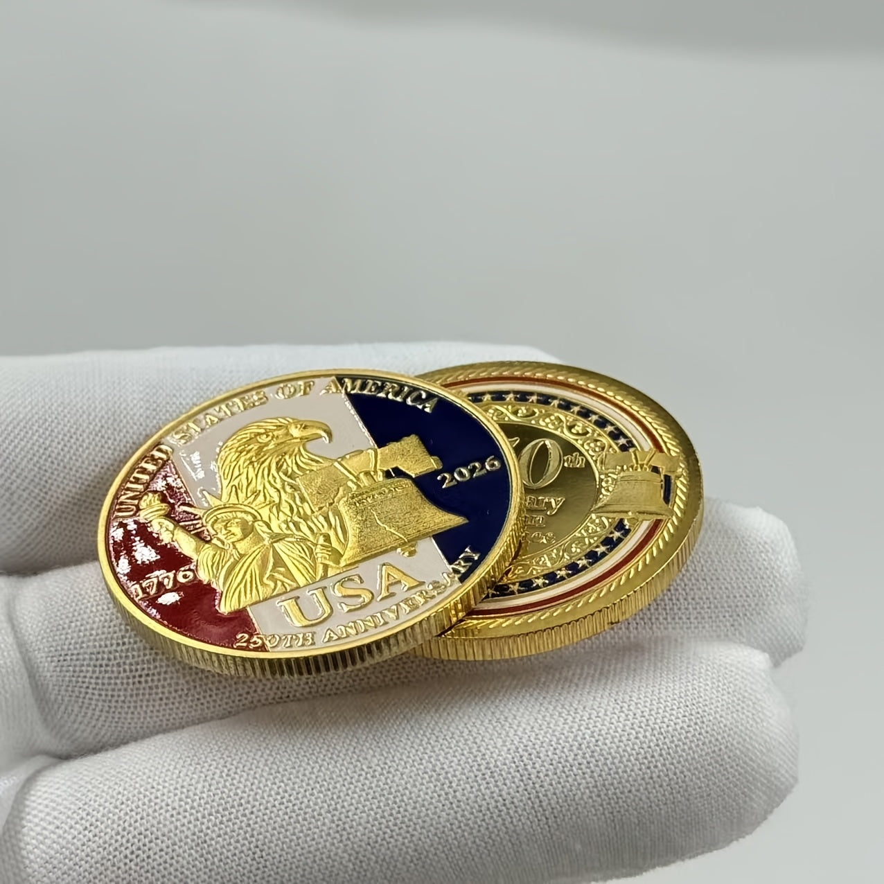 3d carving 250th anniversary commemorative   united