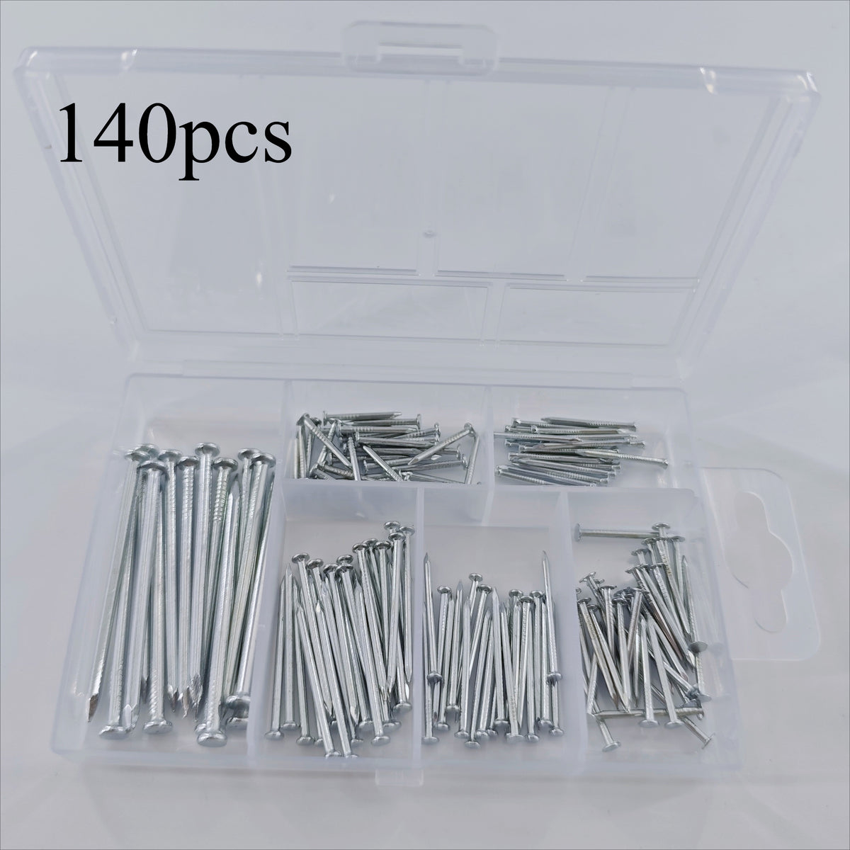 a set 140pcs   hardware nails wall nail storage box 6