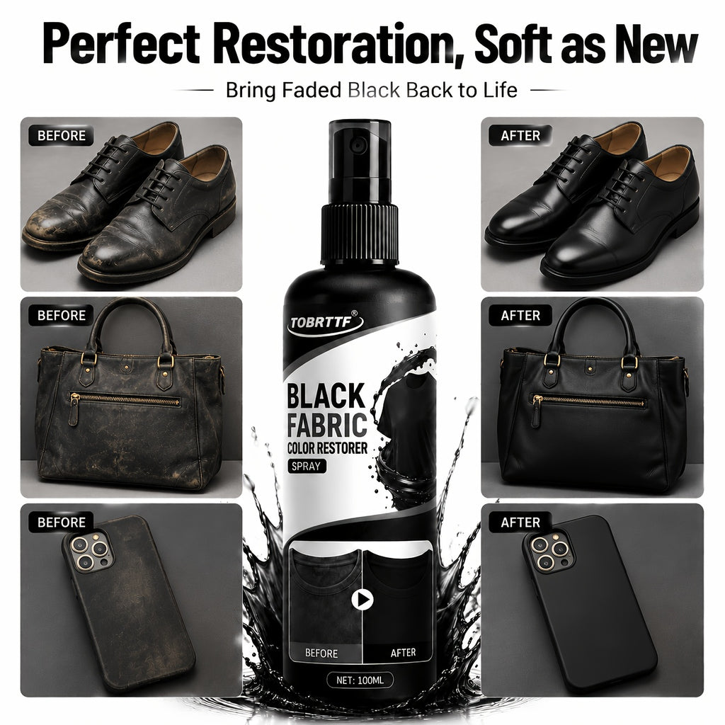 100ml black fabric color correction spray instant fade