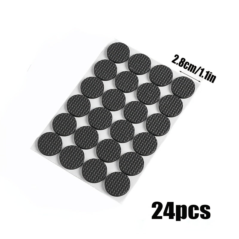 24pcs non slip furniture pads 28mm 1 1 inch self