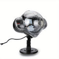 an   outdoor snowflake projection light suitable