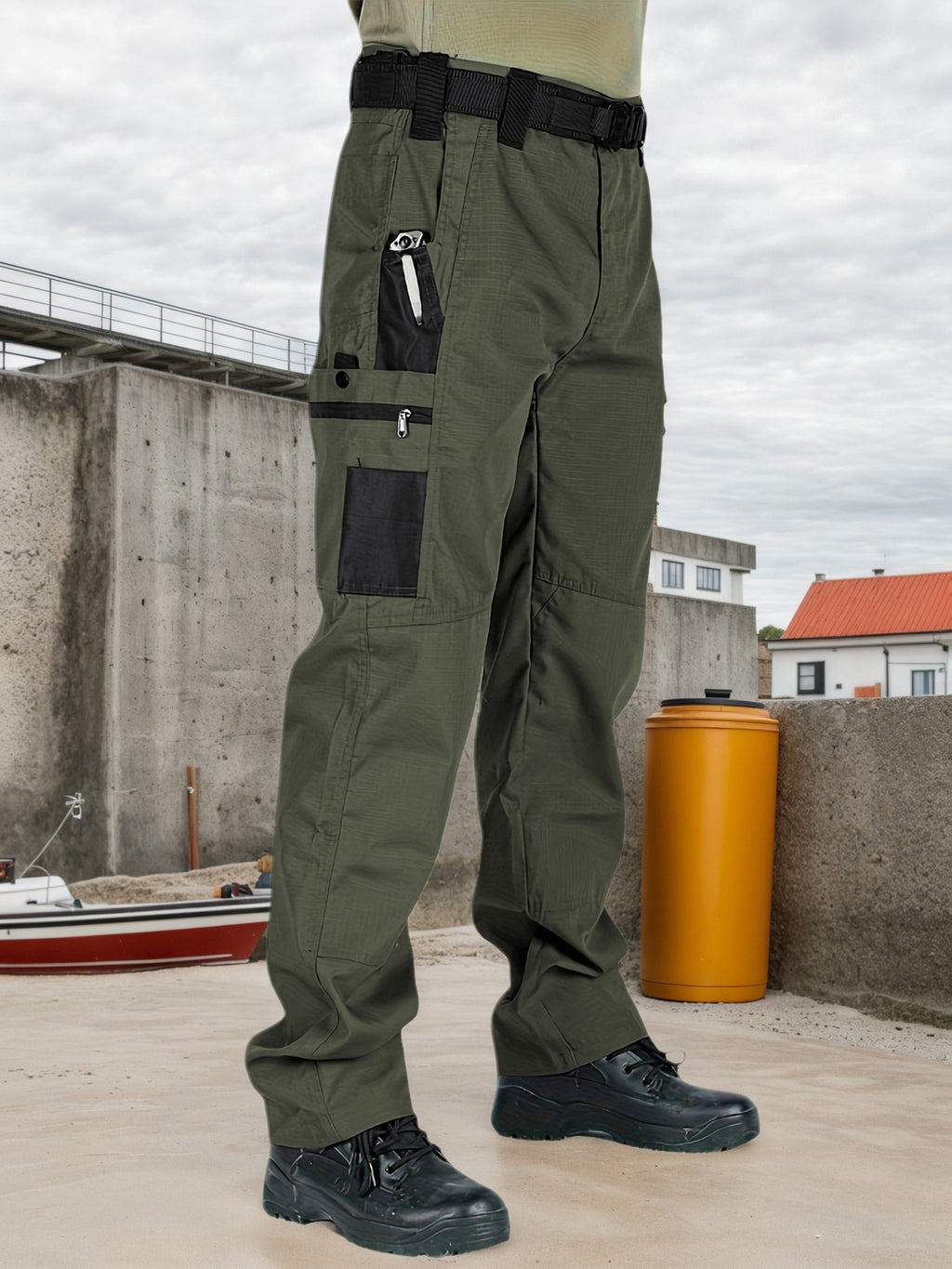 2 pc mens casual cargo pants lightweight   cargo