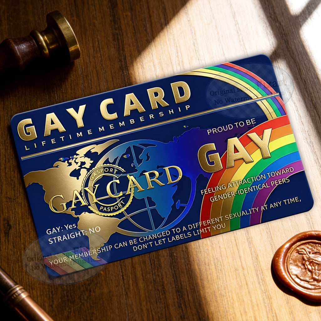 1 3pcs   pride   membership card