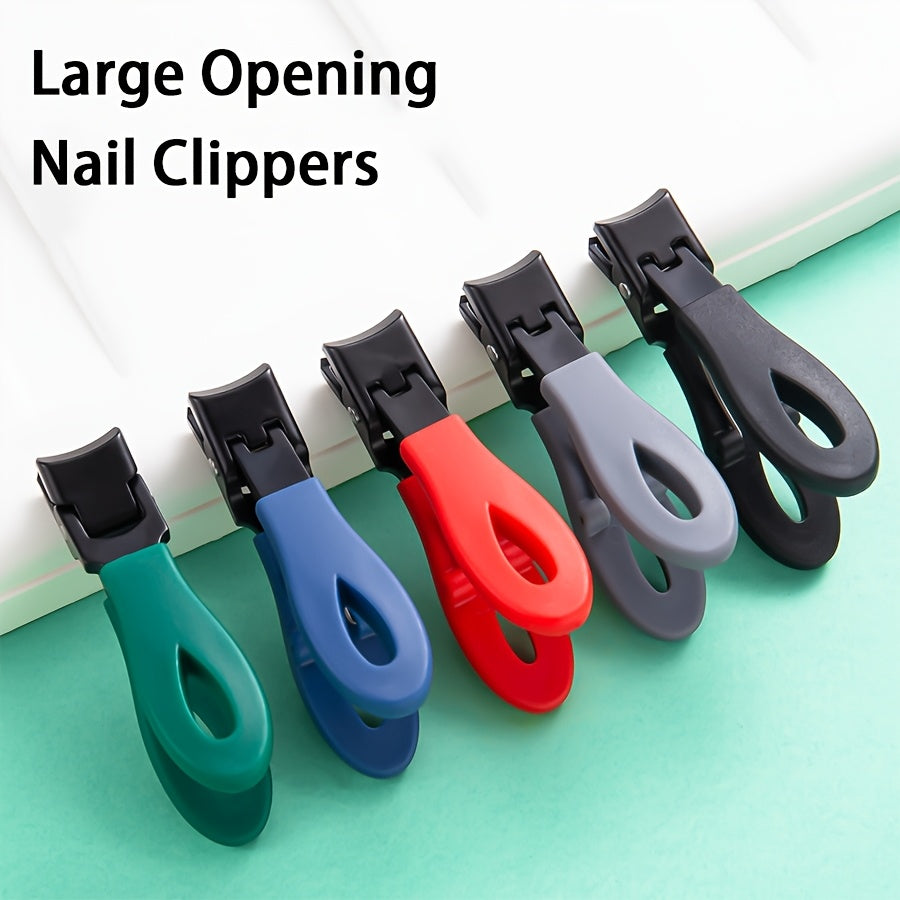 2pcs nail clippers thick hard nails large opening nail