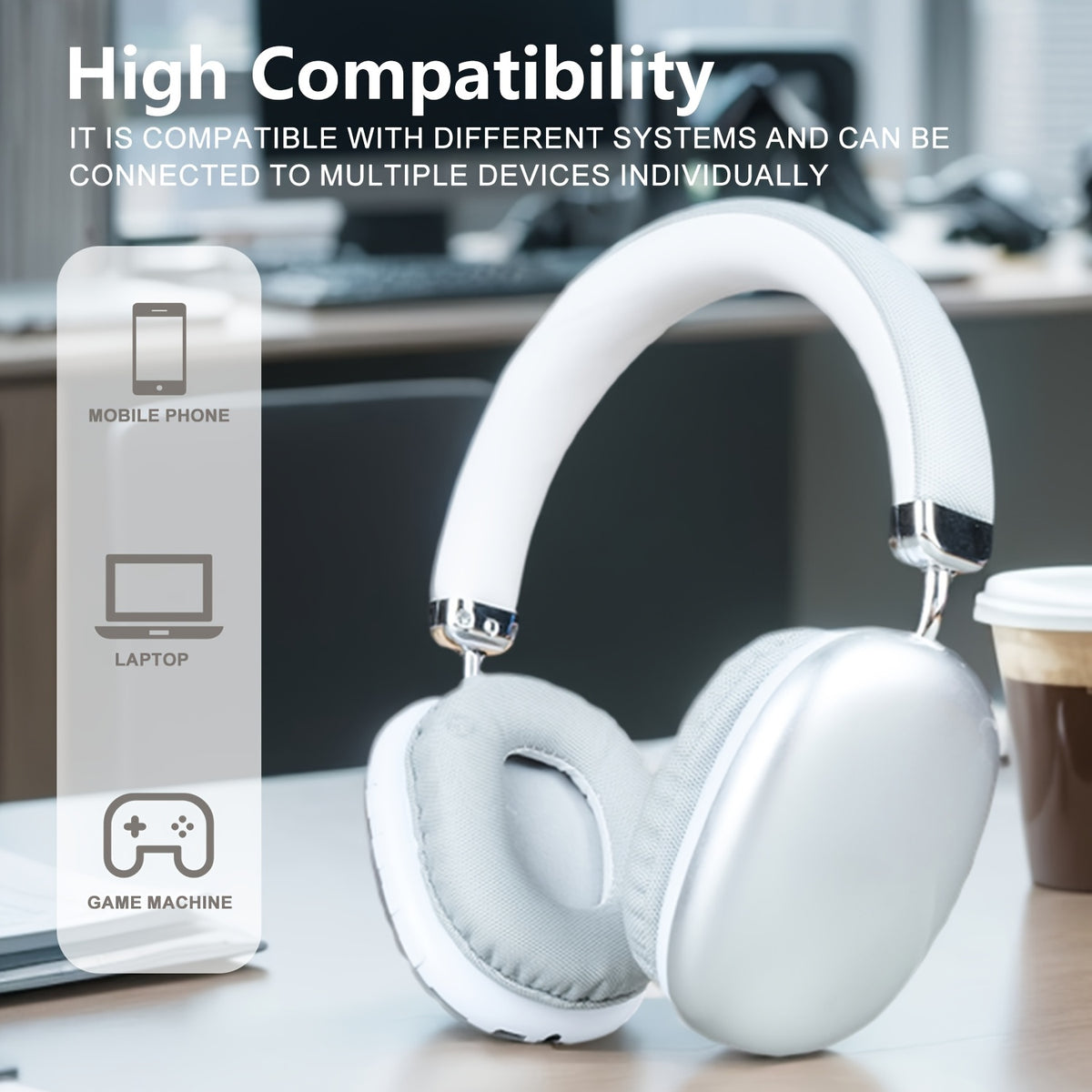 b40   wireless hifi music headphones tws