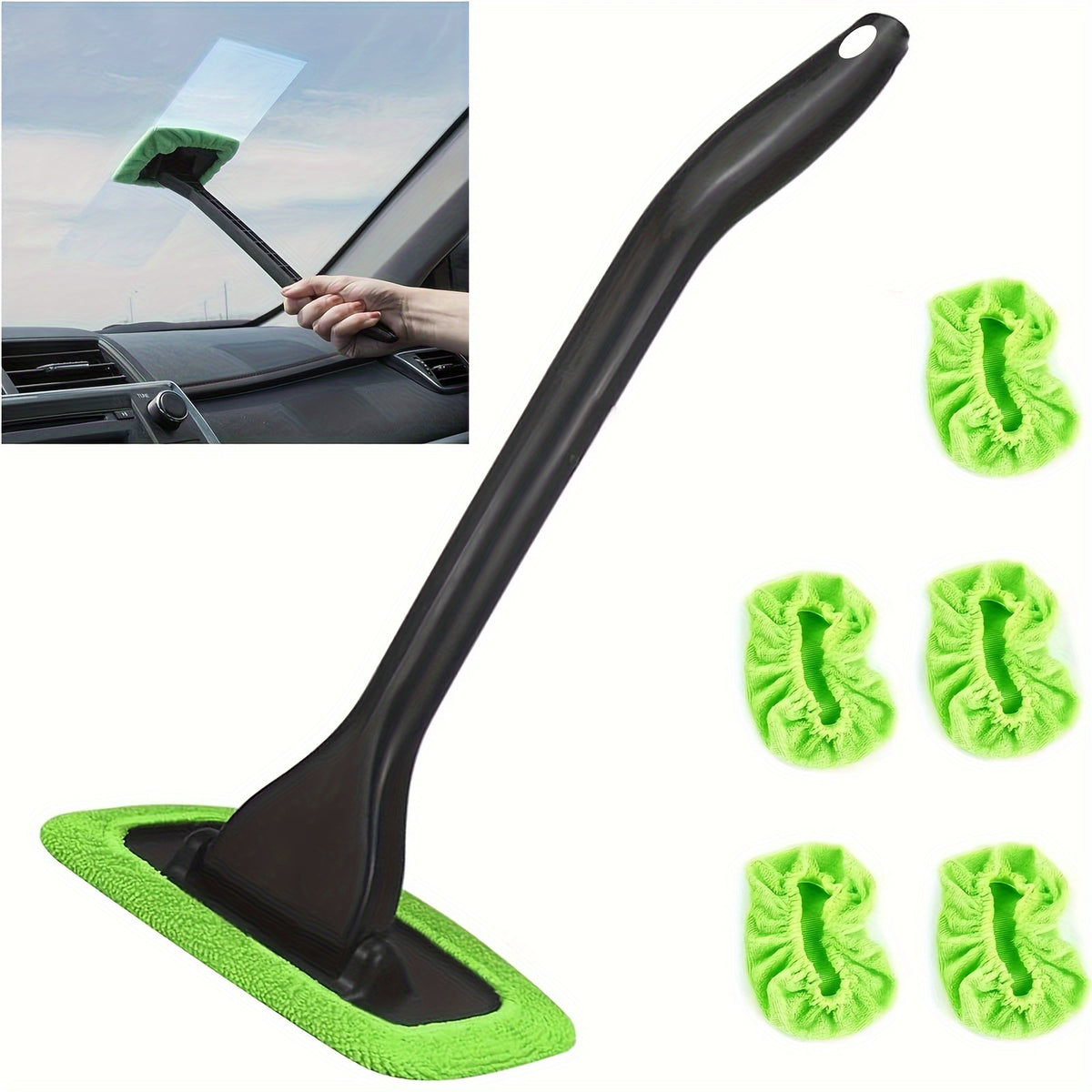 6pcs windshield cleaning tool windshield cleaning wand auto