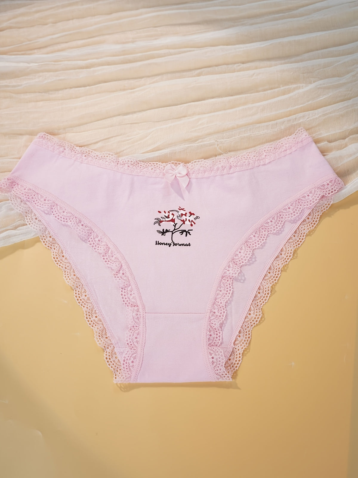 5pcs womens underwear soft breathable low   briefs