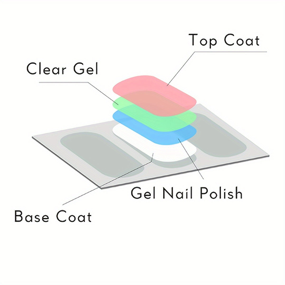 8 sheets nail full wraps nail polish strips pink nail