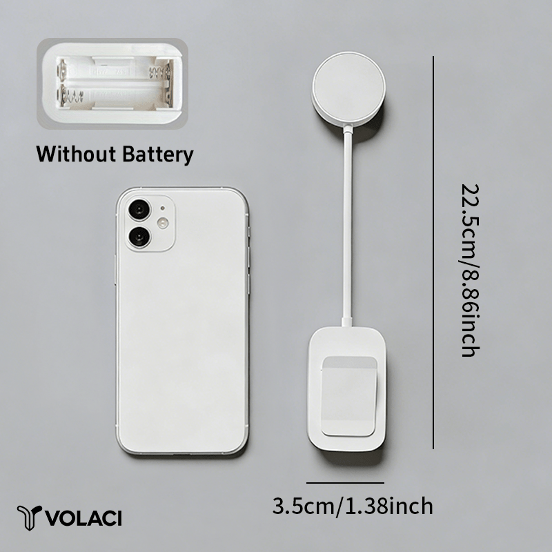 volaci portable led reading light clip book light adjustable