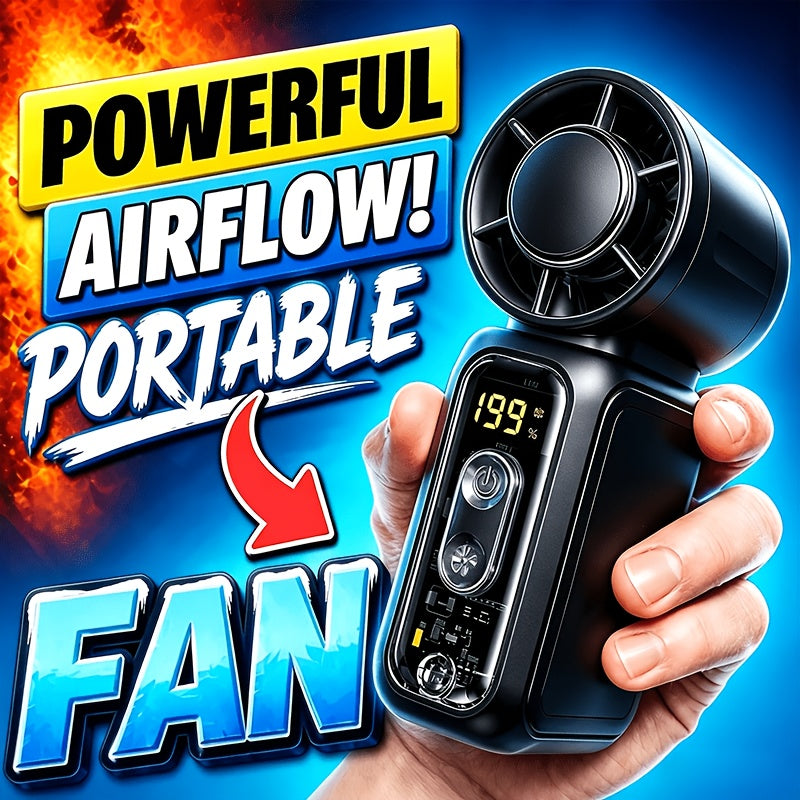 portable handheld mini fan rechargeable   personal
