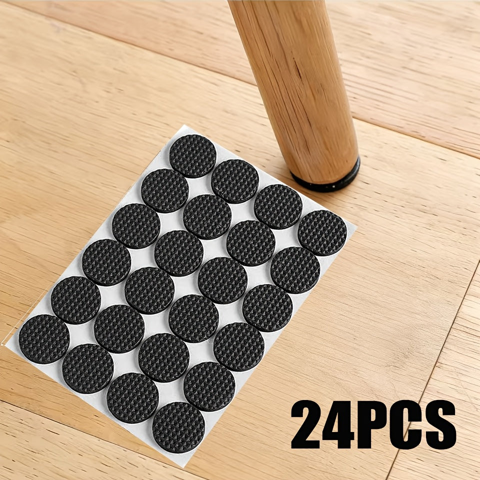 24pcs non slip furniture pads 28mm 1 1 inch self
