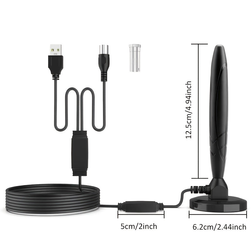 high definition tv antenna supports 4k 1080p full hdtv 200