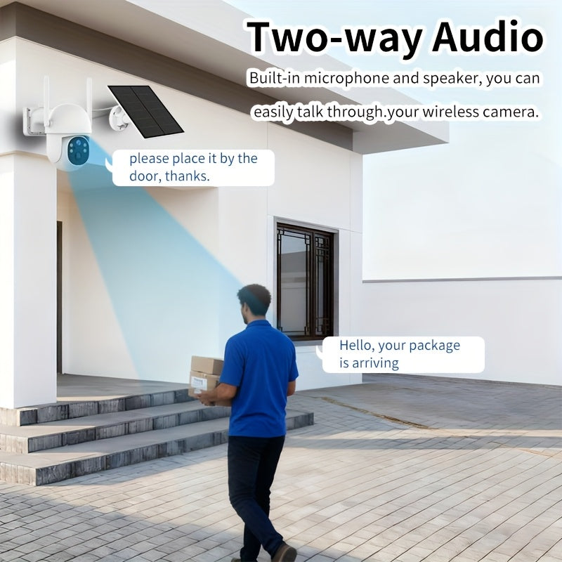 2pcs security surveillance cameras high   panel
