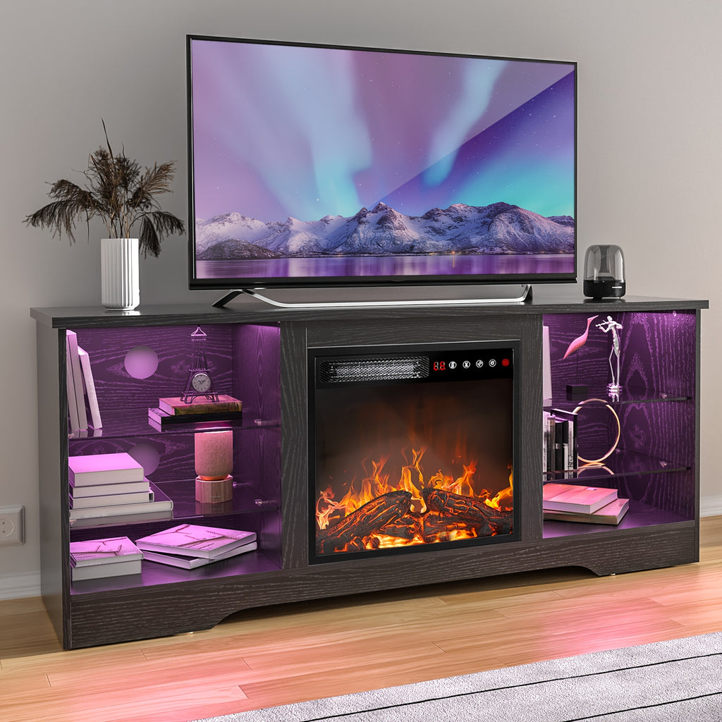 fireplace tv stand 18 inch fireplace modern entertainment