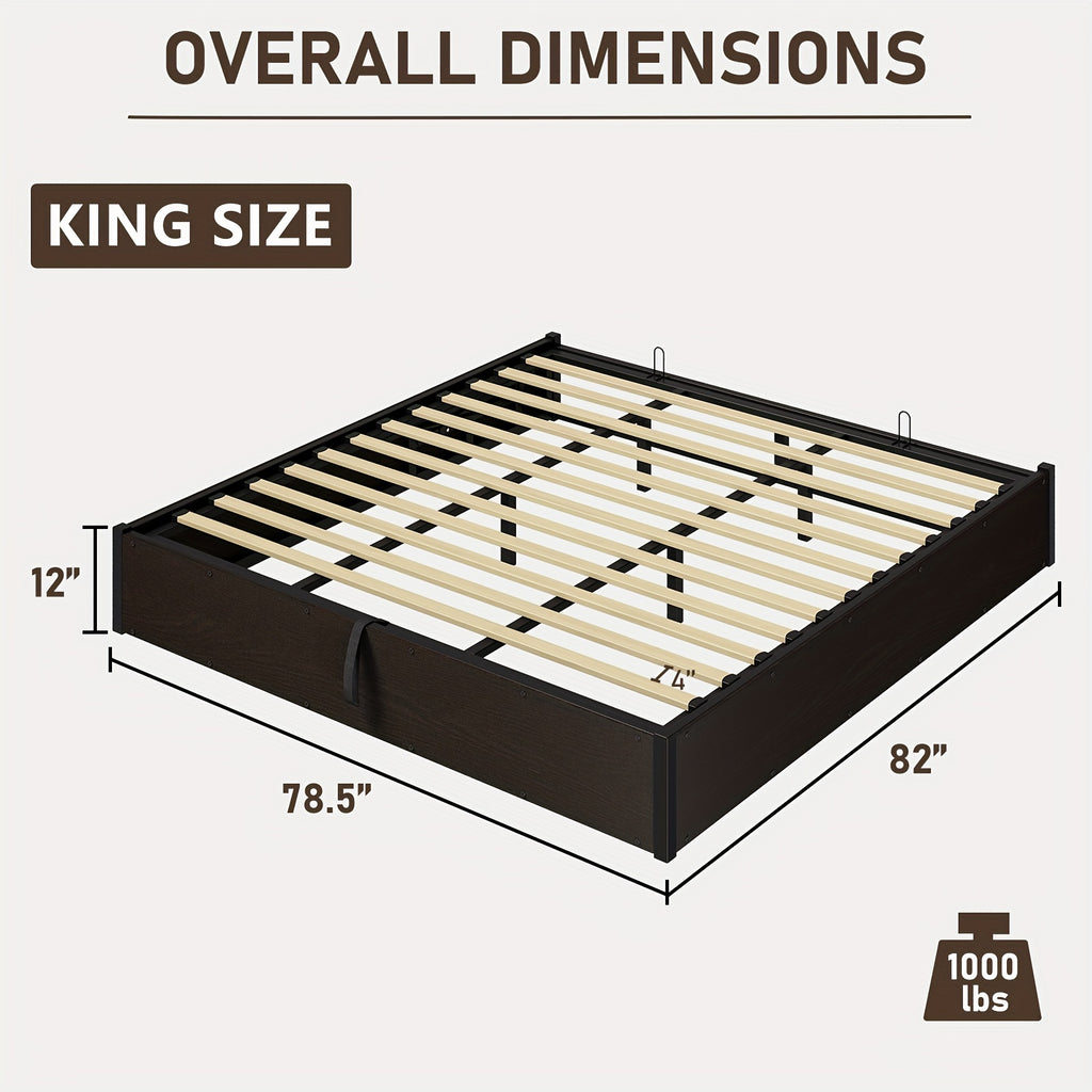 lift storage bed storage underneath wooden platform bed