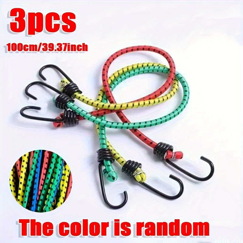 3pcs random color durable luggage rope strap