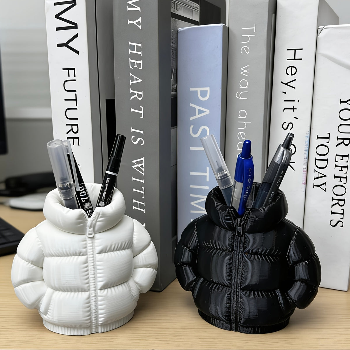 cute jacket shaped pen holder creative 3d printed novelty