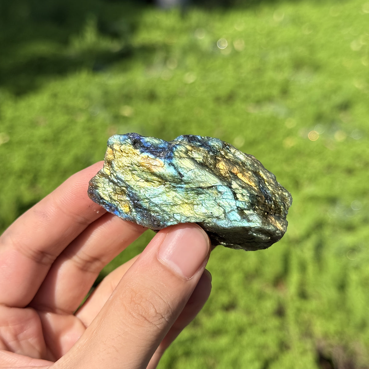1pc random large   stone labradorite loose gemstones
