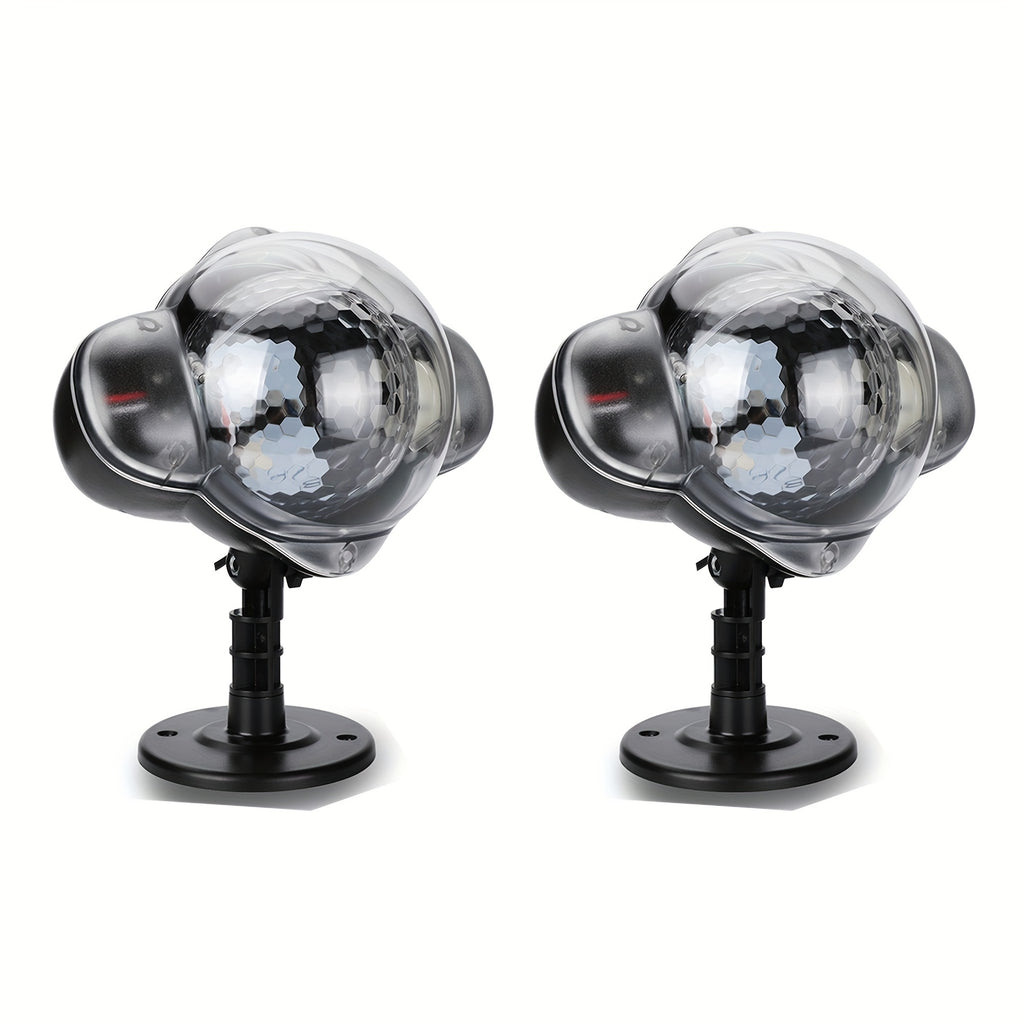 an   outdoor snowflake projection light suitable
