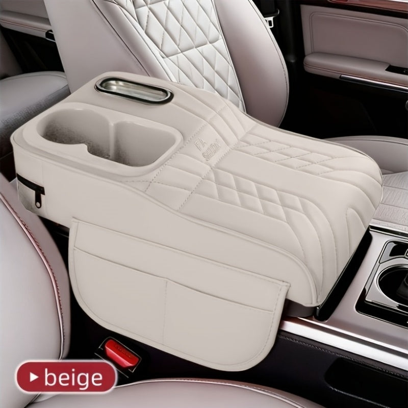 a car center armrest pad designed   height featuring a