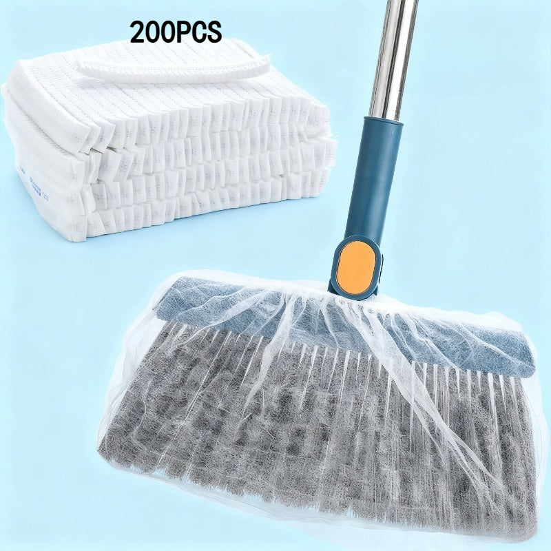 200pcs disposable broom covers electrostatic