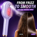 portable usb rechargeable electric scalp massager comb