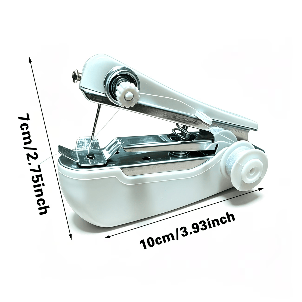 16pcs portable handheld mini sewing machine manual small