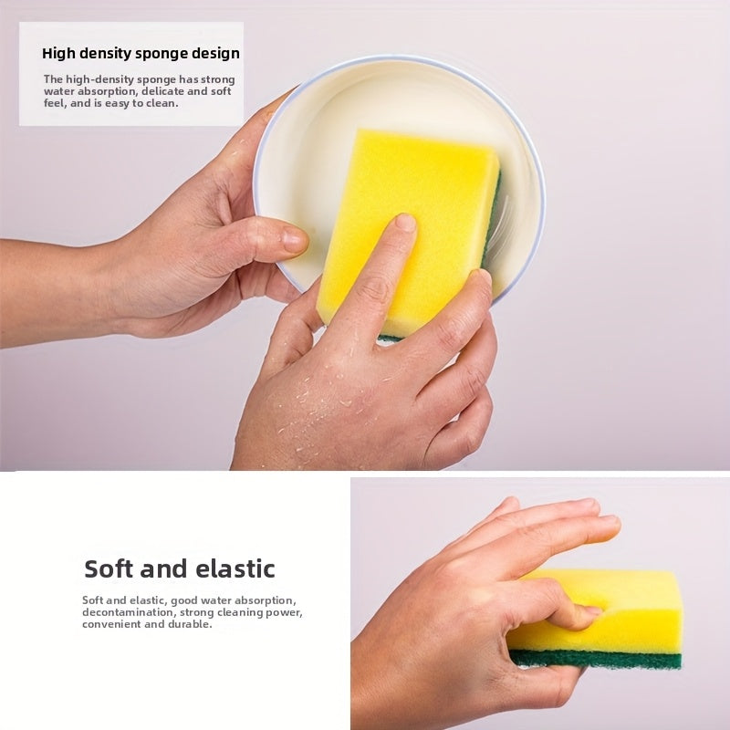 24 piece set high absorption kitchen sponges double layer