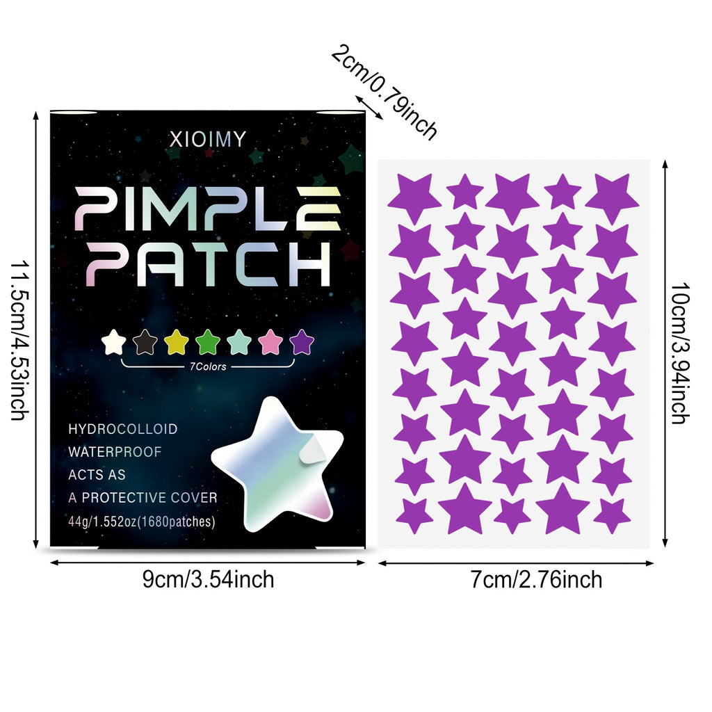 1680pcs suitable concealer patches light beige skin multi