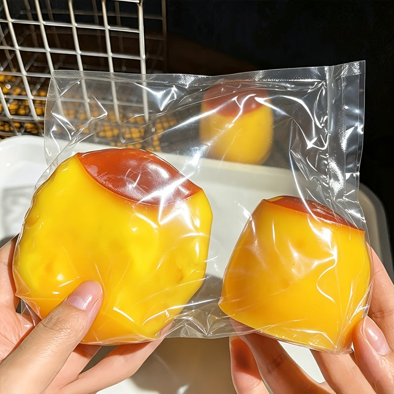 1pc caramel pudding extrusion ball slow   without rebound