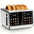 toaster 4   stainless steel digital smart toaster